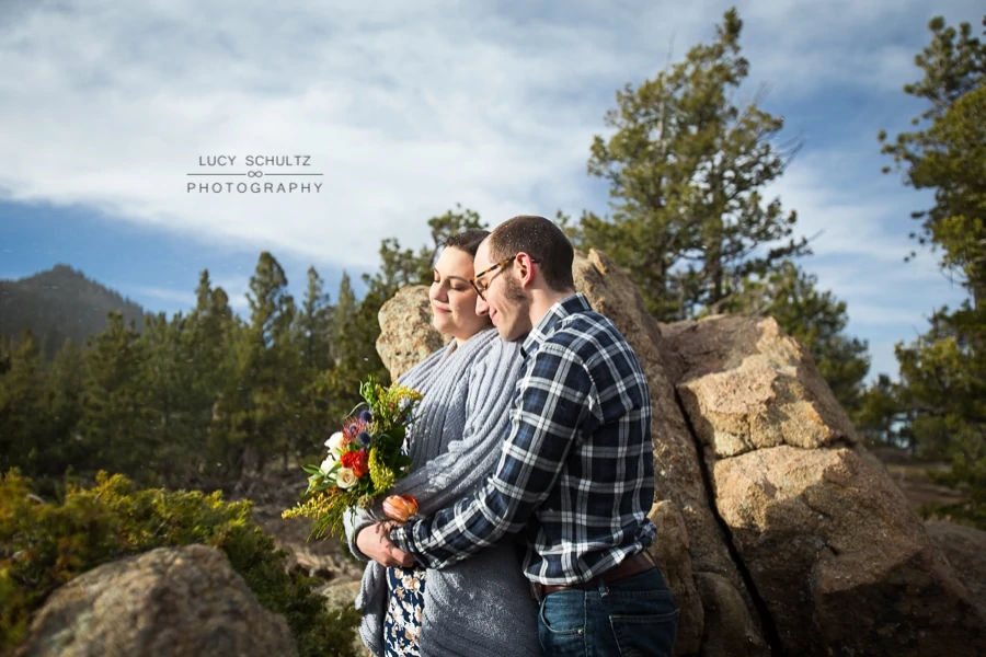 Lily Lake Elopement in RMNP