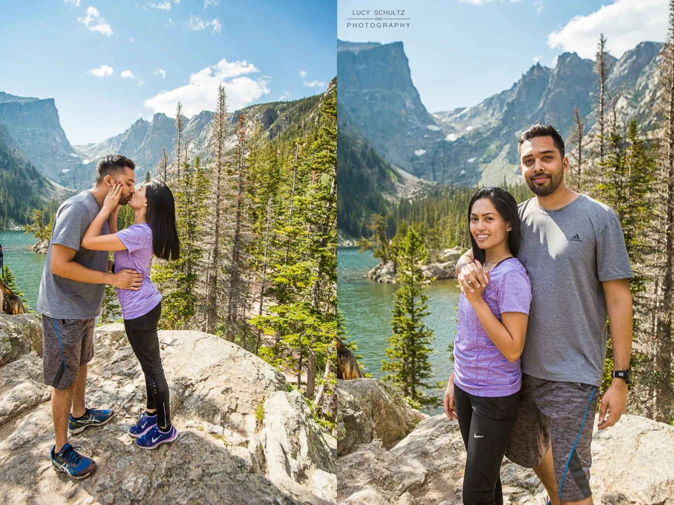 Dream Lake Proposal Photographer – Rocky Mountain National Park Proposal Photographer