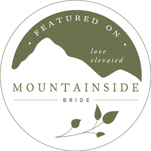 My images have been featured on mountainside bride's blog.