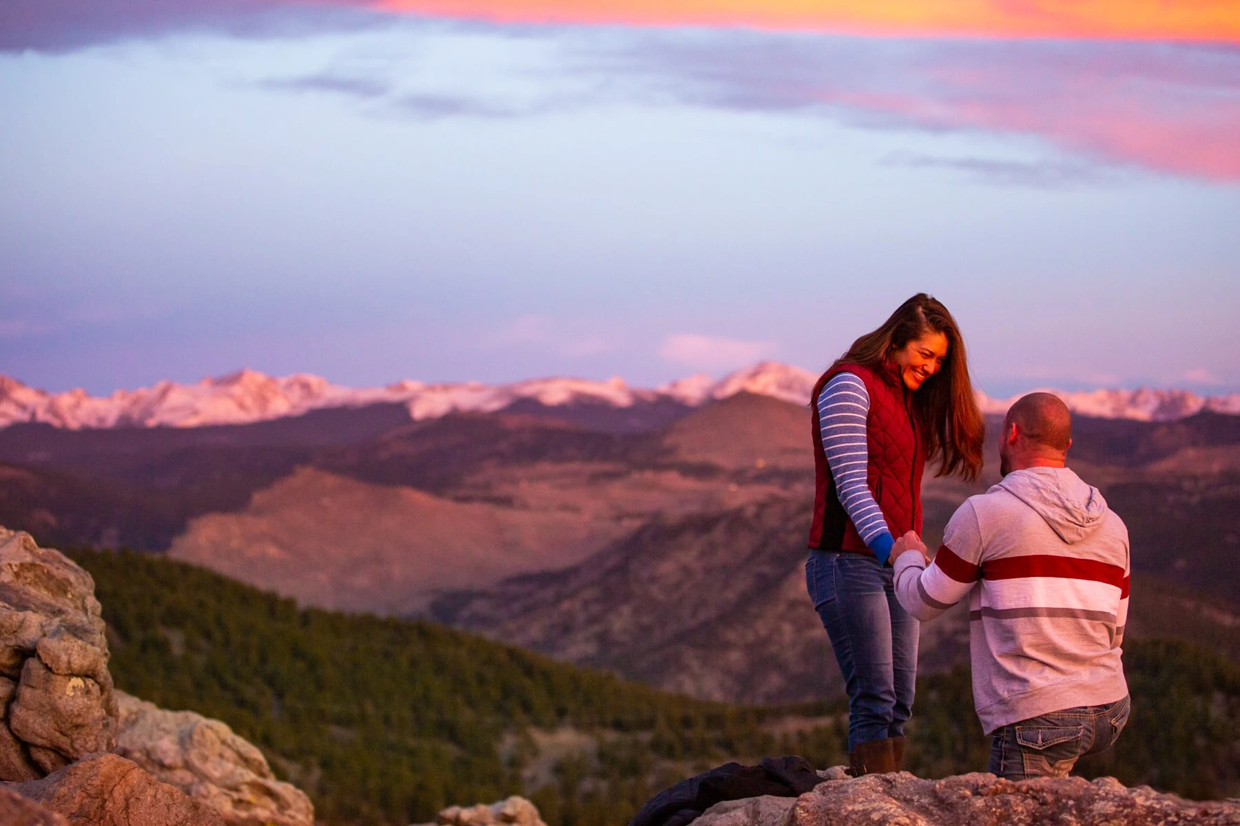 Colorado Mountain Proposal – Sunrise Proposal At Lost Gulch