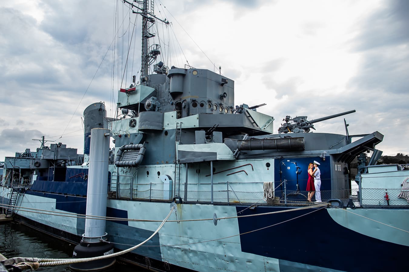 Battleship Engagement Session – Destination Engagement Photographer