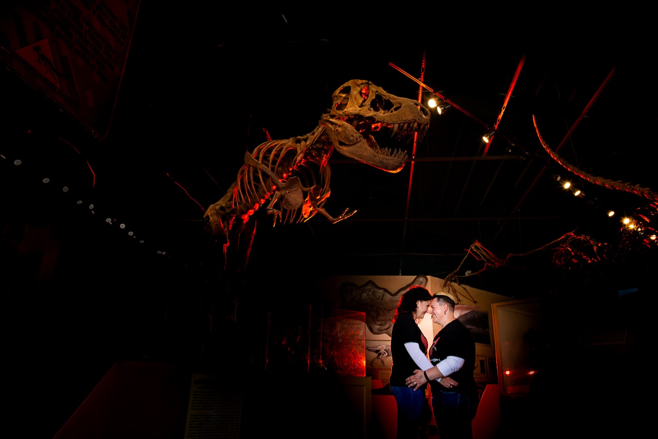 Dinosaur Engagement Photos – Colorado LGBTQ Engagement Photographer