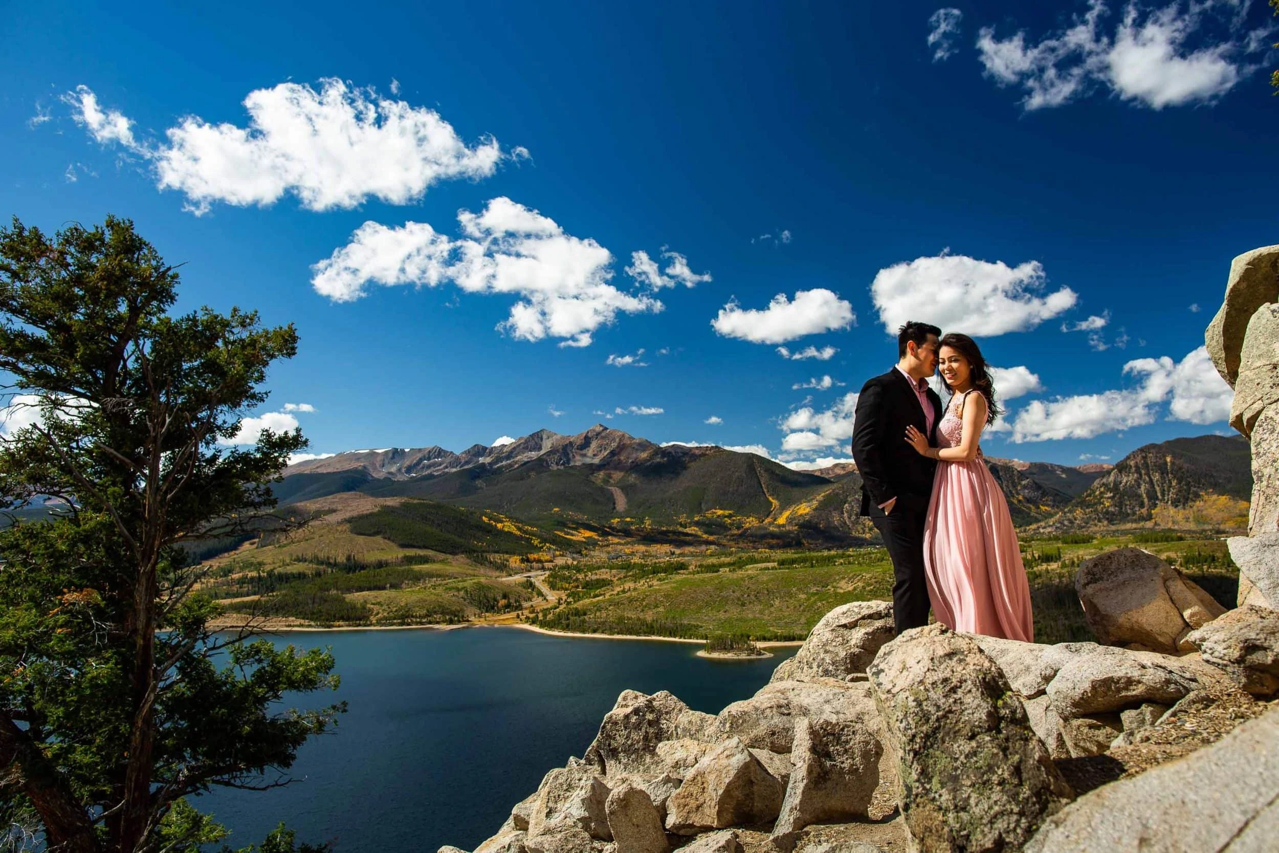 Best Colorado Engagement Photos at Sapphire Point and Frisco