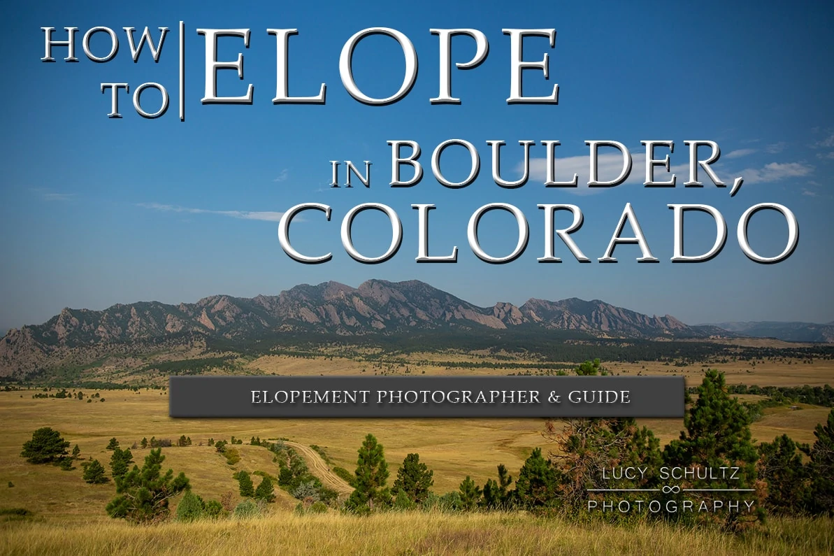 Boulder Elopement Locations