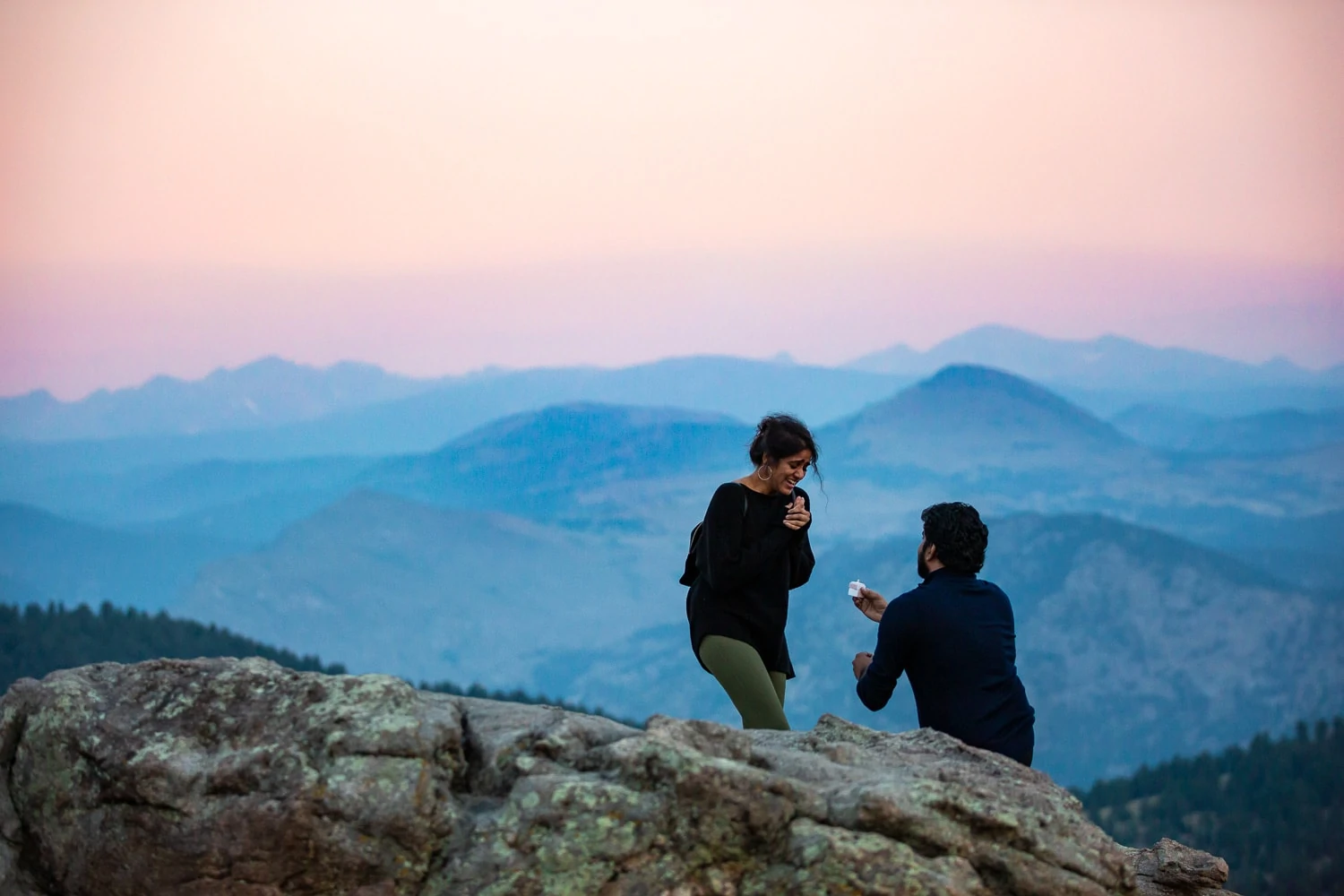 Lost Gulch Proposal Photos – Colorado Mountain Proposal Photographer