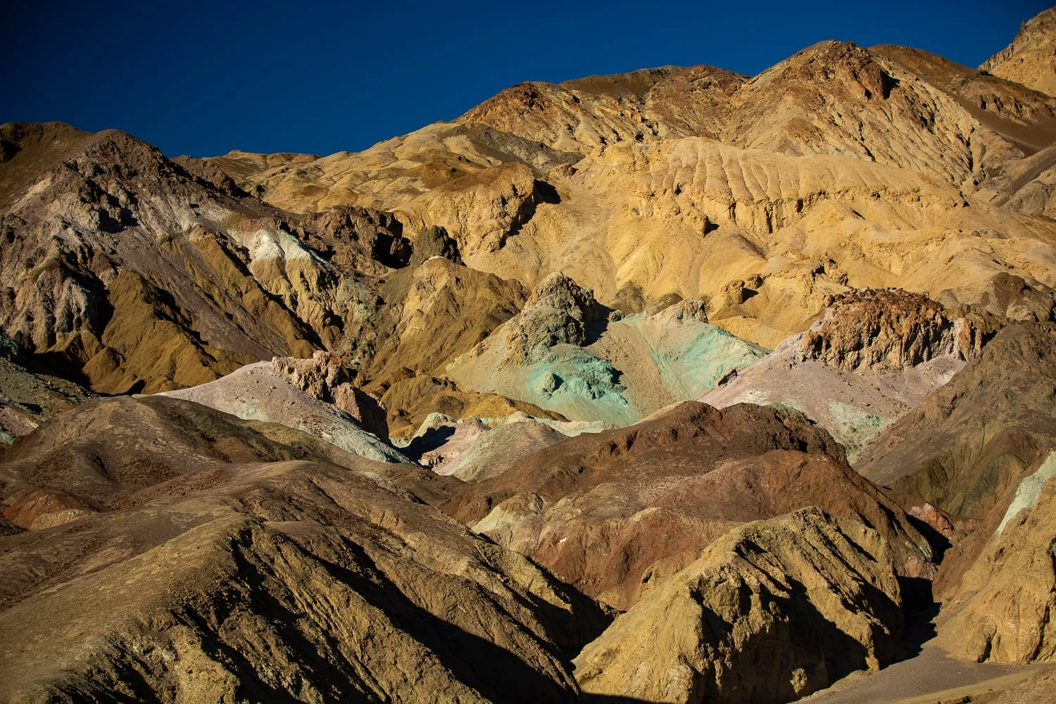 Artist's Palette point in death Valley