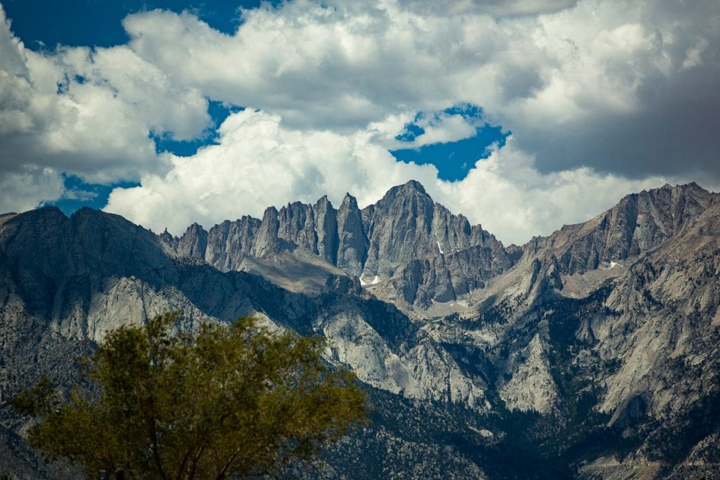 A colorful landscape photo of Mt Whitney