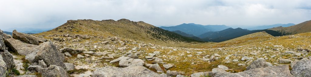 The tundra of Mt. Evans in Colorado.