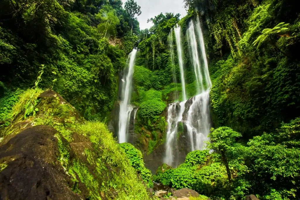 Sekumpul waterfalls in Bali