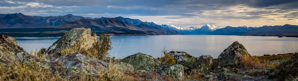Lake pukaki with Mt Cook in the distance.