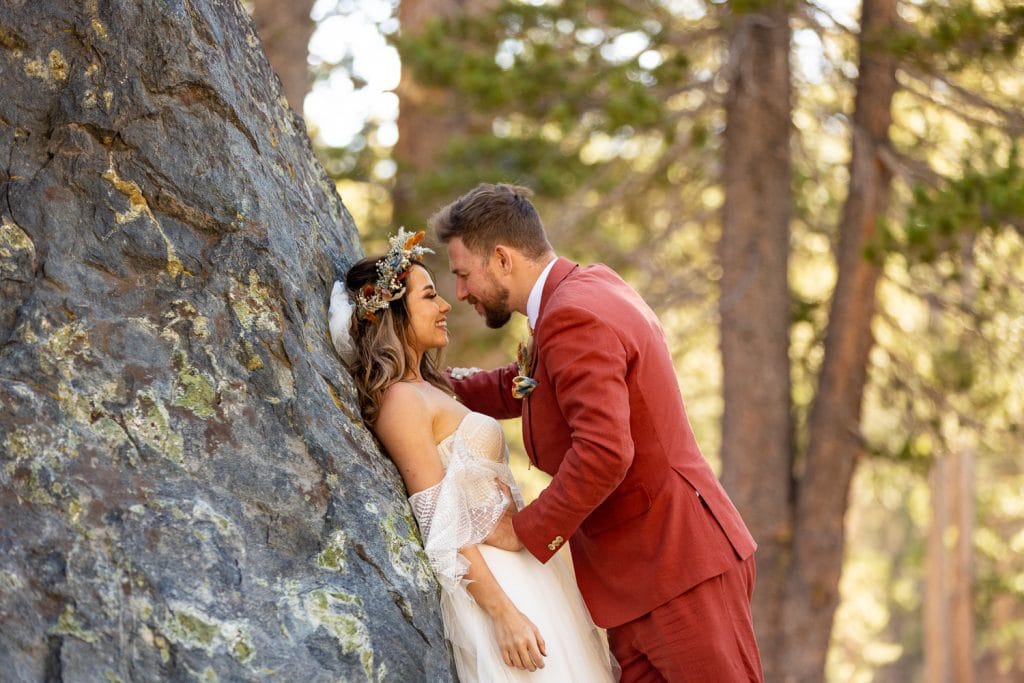 A couple just had their elopement in Yosemite National Park.