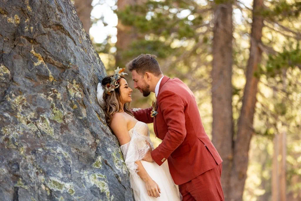 A couple just had their elopement in Yosemite National Park.